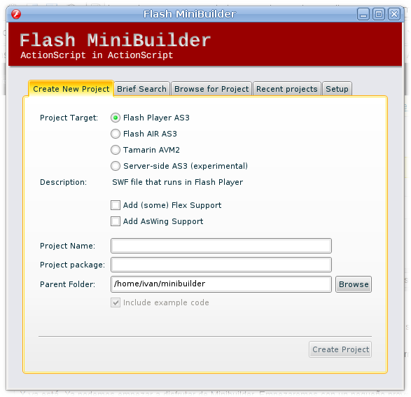 Minibuilder