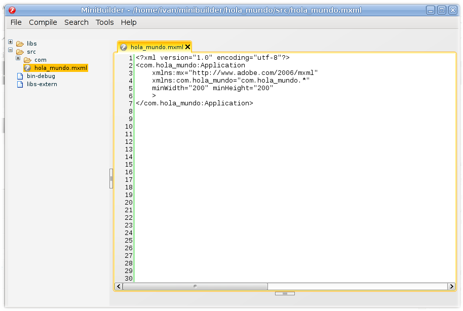 Editor Minibuilder